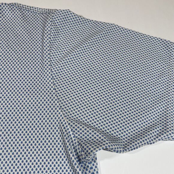 Turtleson Short Sleeve Golf Polo Shirt Geometric Print Embroidered Men s Large - Picture 5 of 10